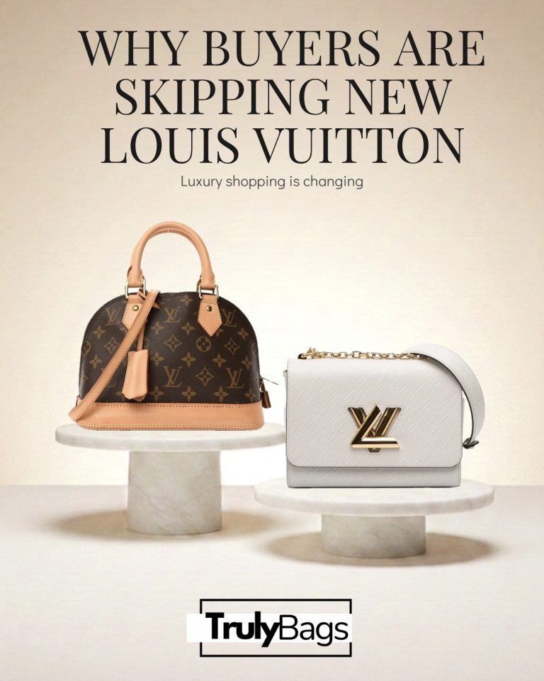 Why More People Are Buying Pre-Owned Louis Vuitton Instead of New