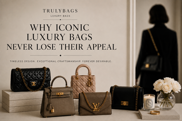 Why Iconic Luxury Bags Never Loose Their Appeal.