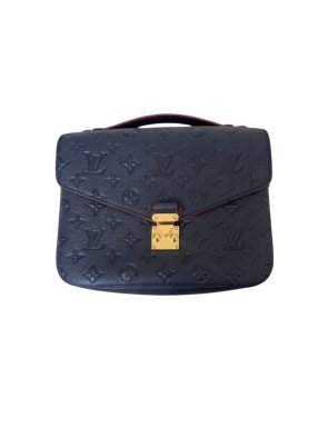 Pre-Owned Louis Vuitton Pochette Métis Monogram Empreinte – Marine Rouge