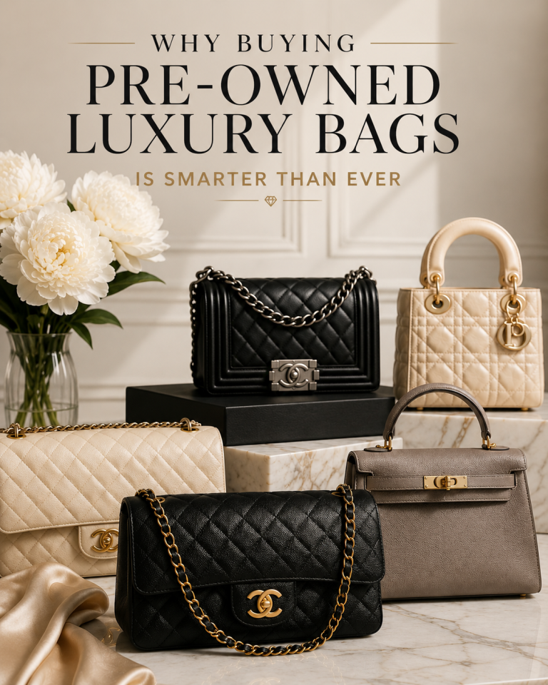 Why Buying Pre-Owned Luxury Bags Is Smarter Than Ever